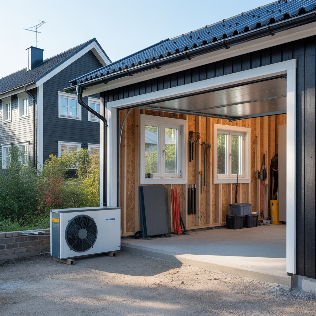 10.Tips for att bygga ett energieffektivt garage