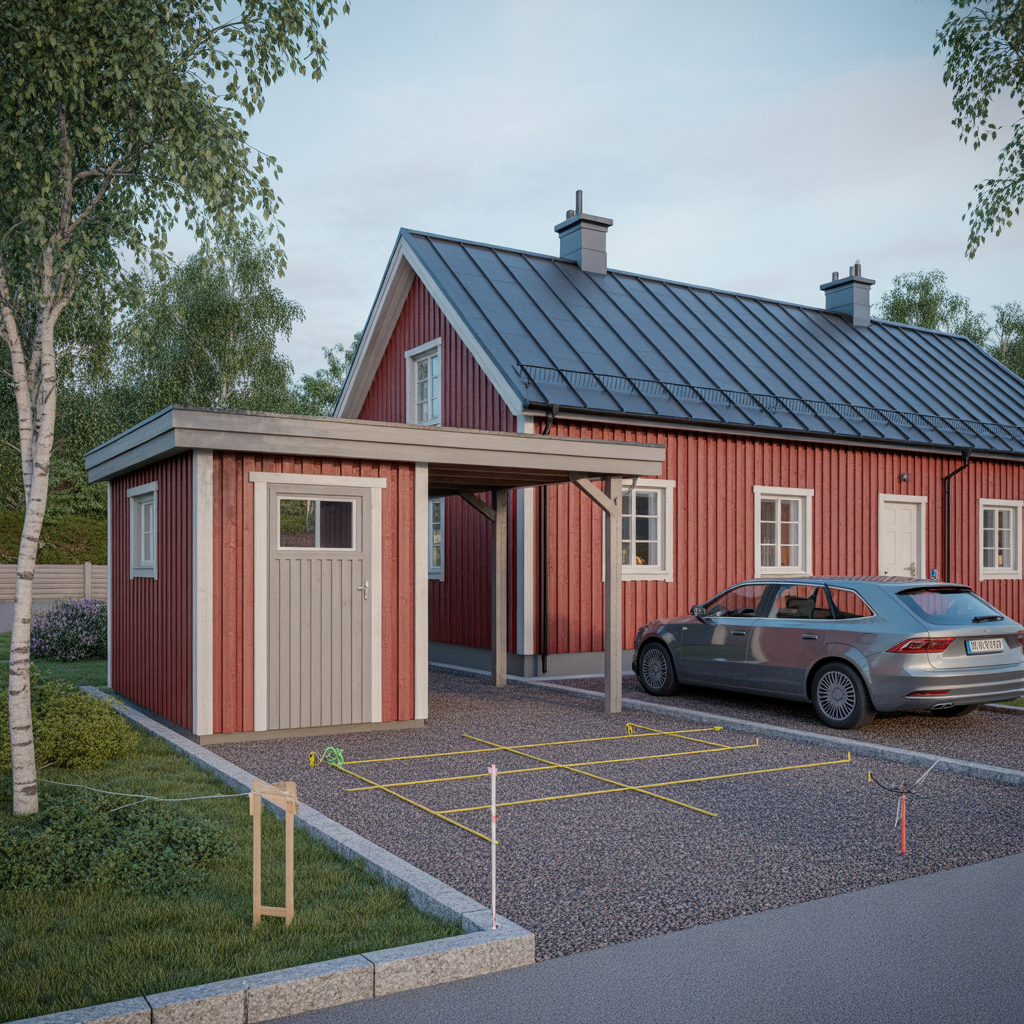 planera carport med forrad regler matt och kostnad
