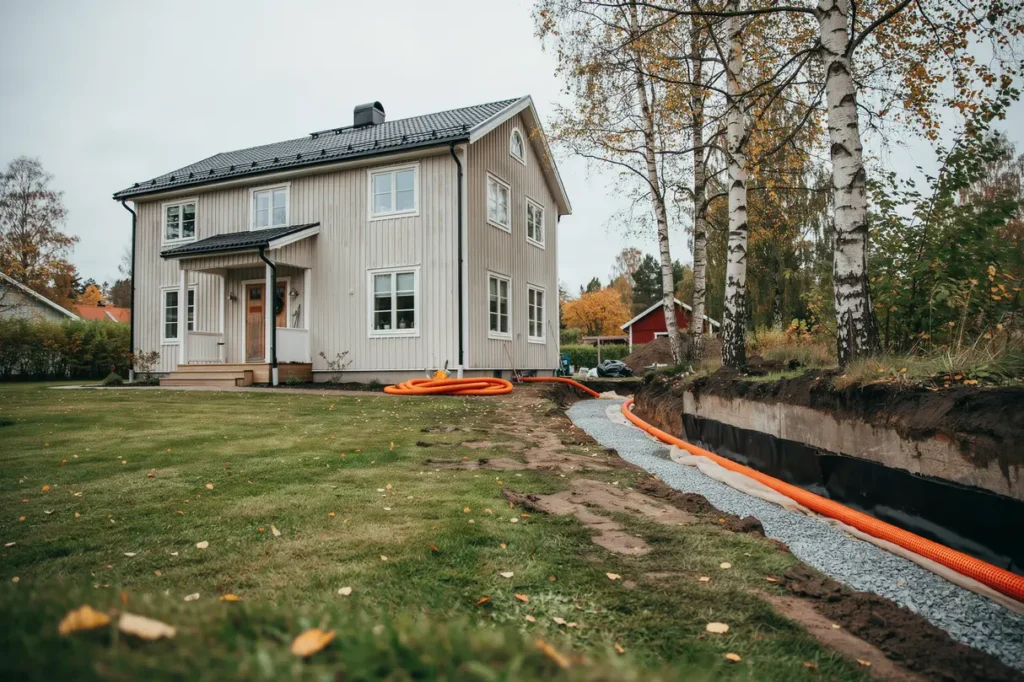 fukt i k llaren s h nger k llarrenovering och dr nering ihop f r ett torrare och tryggare hus